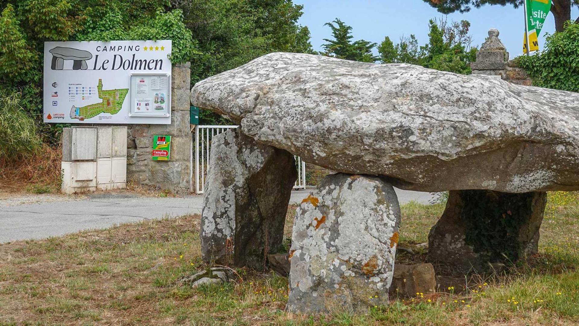 Camping Le Dolmen, Carnac, Morbihan Exterior foto