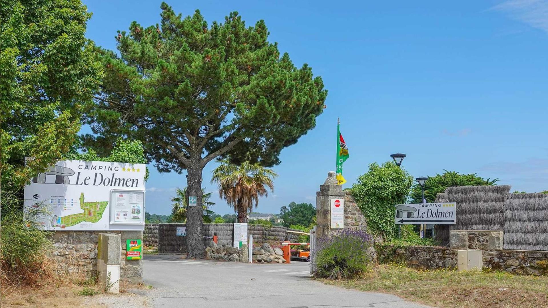 Camping Le Dolmen, Carnac, Morbihan Exterior foto